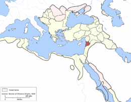 Eyalet di Tripoli - Localizzazione