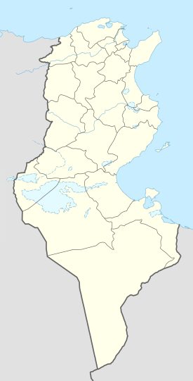 Isla Chikly ubicada en Túnez