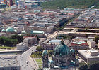 Blick auf die Prachtstraße Unter den Linden