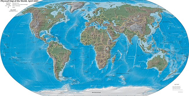 बिस्व के नक्शा, भूगोल के बिसय पृश्वी के अध्ययन हवे।