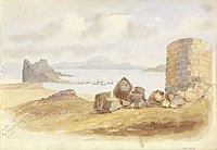 Gibraltar from the Queen of Spain's Chair, 22 January 1853.