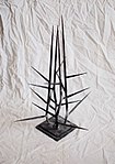 «Acacia», steel/forging, 470x330x330, 2016.