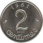 2 centimes épi (1960)[1].