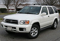 2002 Nissan Pathfinder photographed in USA.