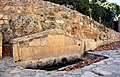 Ruta del Bohígues en Ademuz (Valencia), detalle de la Fuente Vieja (2021).