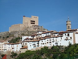 Skyline of Alcalá de la Selva