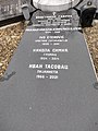 Гроб Михајлова у Алеји заслужних грађана на Новом гробљу у Београду