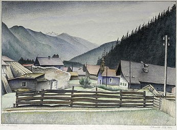 Leutasch, Østrig, o. 1939