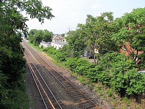 Ball Square station site, July 2015.JPG