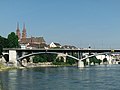 Basilea, el puente (el Wettsteinbrücke)