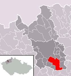 Location in Most District