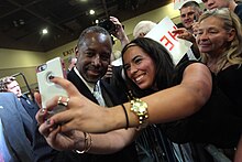 Carson at a rally in August 2015 Ben Carson by Gage Skidmore 9.jpg