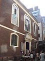 Bevis Marks Synagogue, City of London, the oldest synagogue in the United Kingdom
