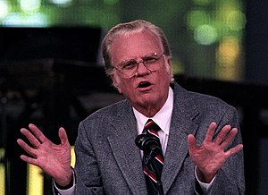 English: Billy Graham Crusade in Cleveland Ohi...