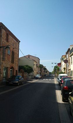 Avenue du Haut-vernet i Bompas centrum