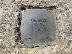 Avaleresse no 10 bis, 1914 - 1971.