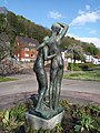 Bronzeskulptur Brüderchen und Schwesterchen im Lennepark