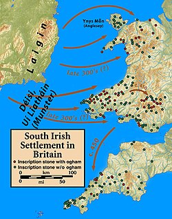 Міграція племені Десі в Британію в ІІІ — V століттях.