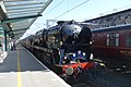 Arriving in Carlisle with the York to Carlisle leg of "The Great Britain XI" on Fri 20th April 2018.