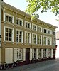 Ensemble van burgerhuizen met neoclassicistische lijstgevel