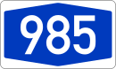 Bundesautobahn 985