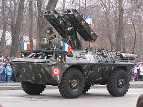 CA-95M auf einer Militärparade in Bukarest