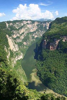 Le canyon du Sumidero