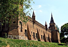 Castelo de Popov em Vasylivka.