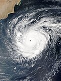 Satellite image of Cyclone Chapala