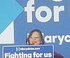 Donna Lupardo at the Bill Clinton rally for Hillary Clinton in Binghamton.jpg