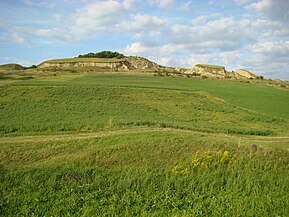 Panoramă din drumul Miceștii de Câmpie-Visuia