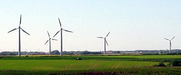 Wind turbines image