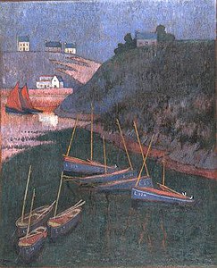 Le Port de Brigneau (vers 1900), musée des Beaux-Arts de Brest.