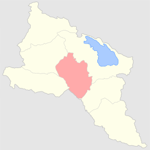 Эриванский уезд на карте