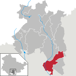 Tidigare läge för kommunen Föritz i Landkreis Sonneberg