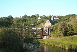 Gezicht op Sainte-Suzanne-sur-Vire