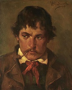 Portrait d'un fermier (1900)