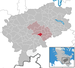 Fredesdorf – Mappa