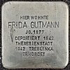 Stolperstein für Frida Gutmann