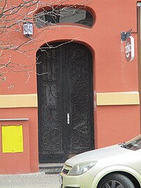 Main door on the street