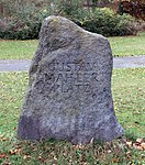Gedenkstein am Gustav-Mahler-Platz in Berlin-Steglitz, Deutschland