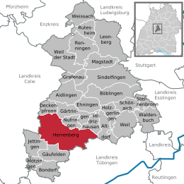 Herrenberg - Localizazion