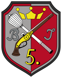 Insignia Hungary Army Brigade 5th