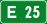 Italian traffic signs - strada europea 25.svg