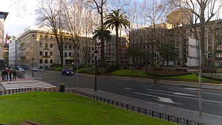 Palacio de Justicia de Bilbao y Jardines de Albia