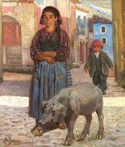 Gadescene, Civita d'Antino, 1910