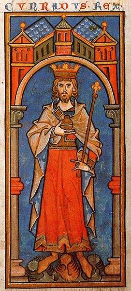 File:Konrad III Miniatur 13 Jahrhundert.jpg