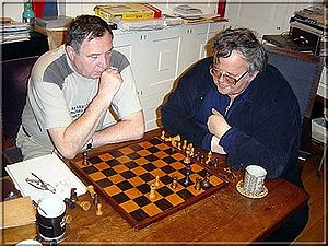 Николай Кралин (слева) и Йоханан Афек в 2006 году