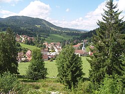 Skyline of Les Hôpitaux-Neufs