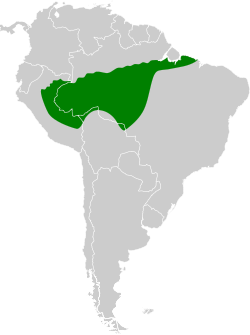 Distrtibución geográfica del busardo cejiblanco.